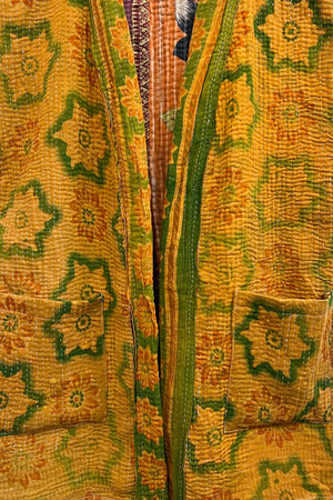 Vintage Kantha Vest - Changing Seasons Outerwear The Canyon