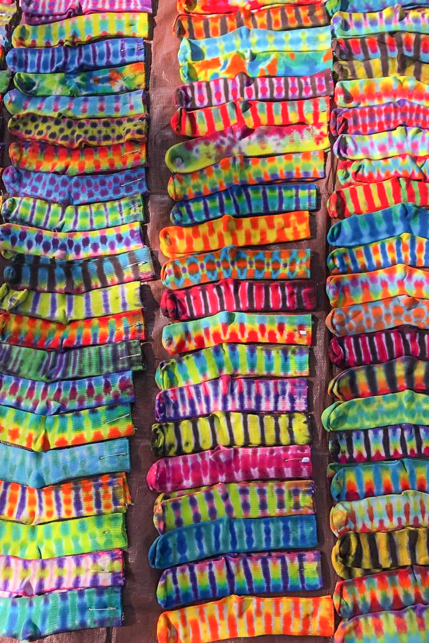 Bamboo Tie Dye Socks Accessories Sockual Healing