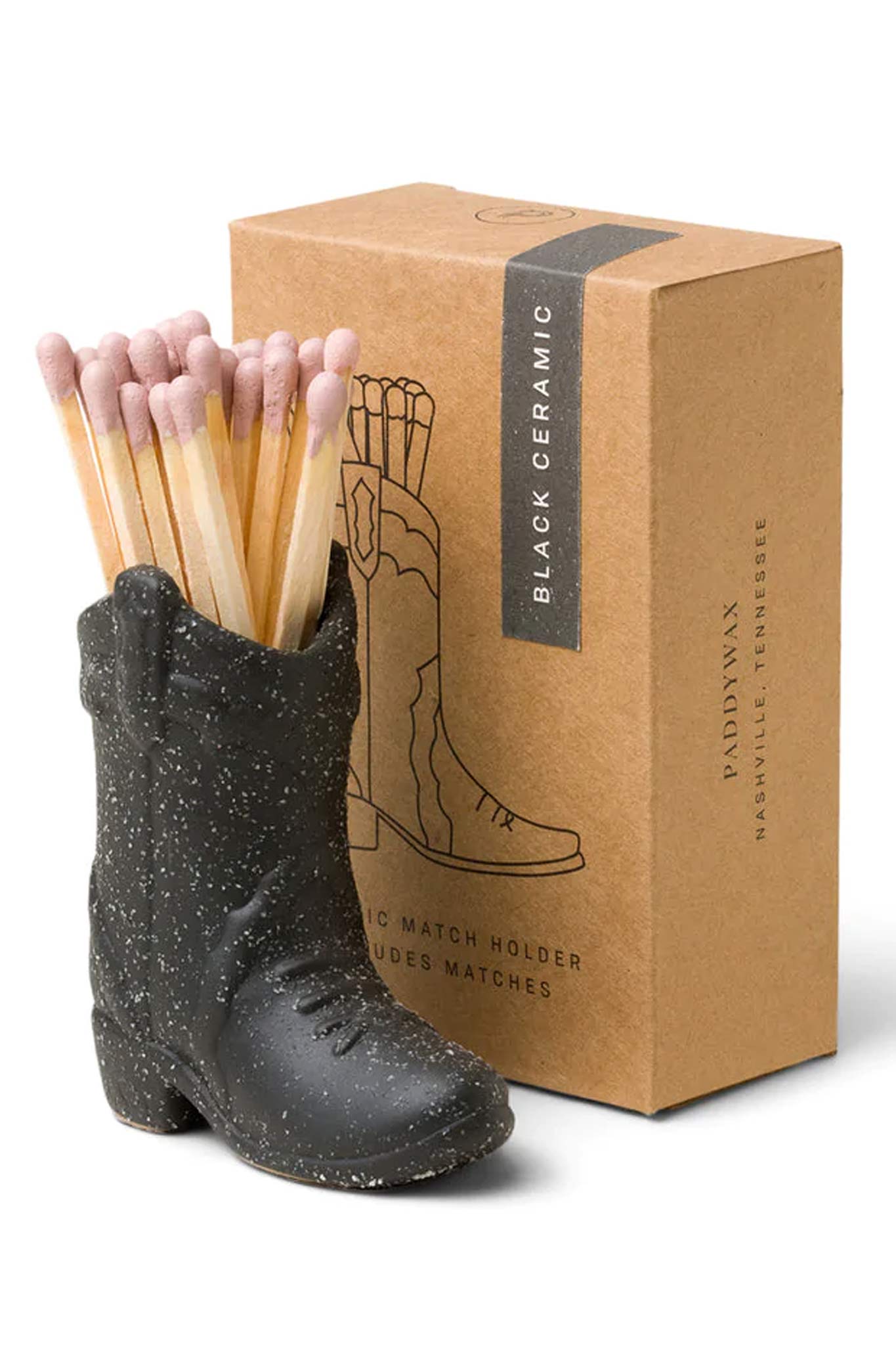 Match Holder - Cowboy Boot Home Paddywax