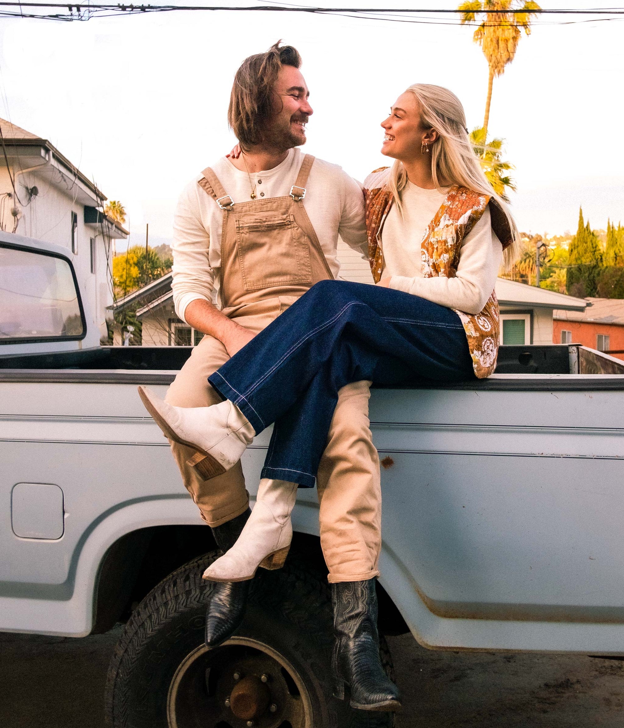 chloé and carter on 1981 F-150 - a whole lotta love the canyon