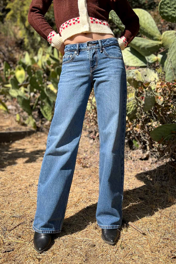 Levi's Low Loose Wide Leg Jeans - Low Rise Denim | The Canyon