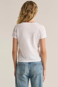 Modern Slub Tee - White Tops Z Supply