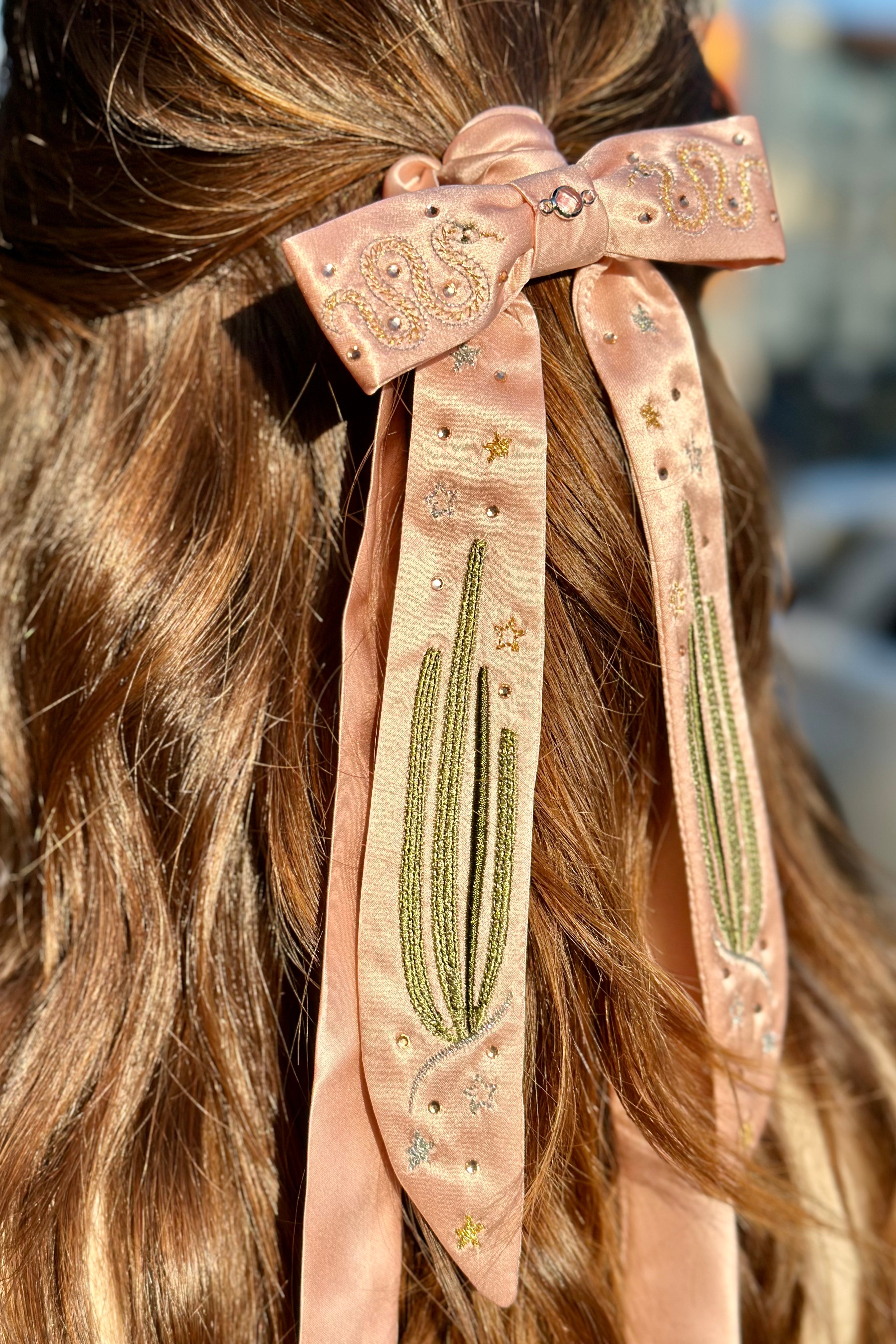 Mojave Desert Silk Bow Accessories Guajardo Studio