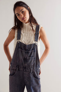 Ziggy Denim Overall - City Fog Dresses Free People