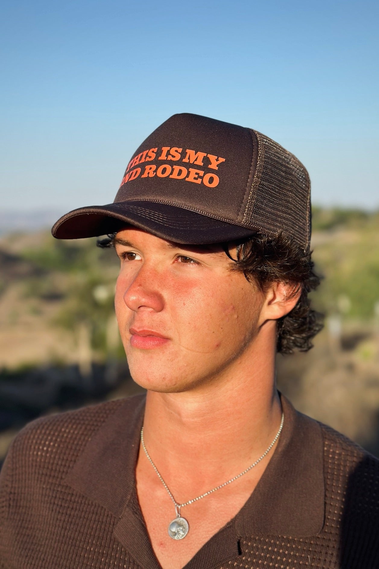 Trucker Hat - This Is My Second Rodeo Printed  Trash Flowers