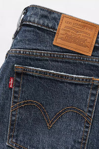 Wedgie Straight - Indifferent Indigo Bottoms Levi's