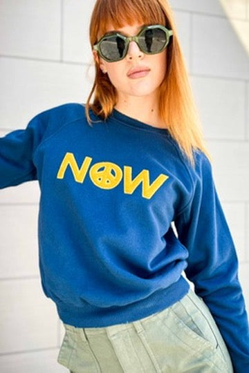 Peace Now Sweatshirt Sweaters Stoned Immaculate