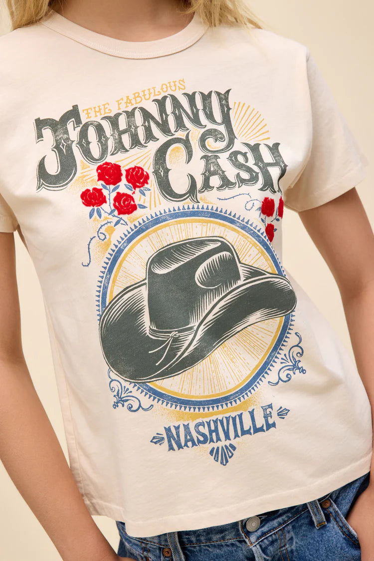 Johnny Cash The Fabulous Ringer Tee Tops Daydreamer