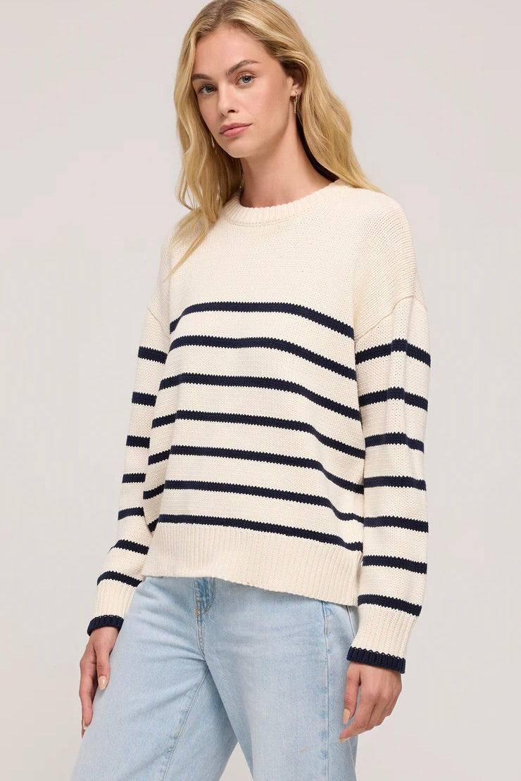 Boyfriend Stripe Sweater Sweaters Z Supply