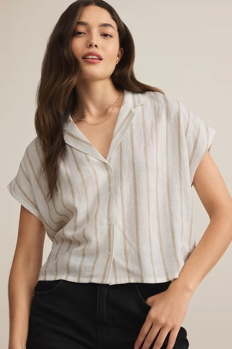 Parallel Button Down Top Tops Z Supply