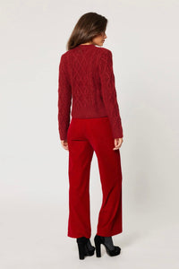 Cable Knit Sweater - Ruby Sweaters Rolla's