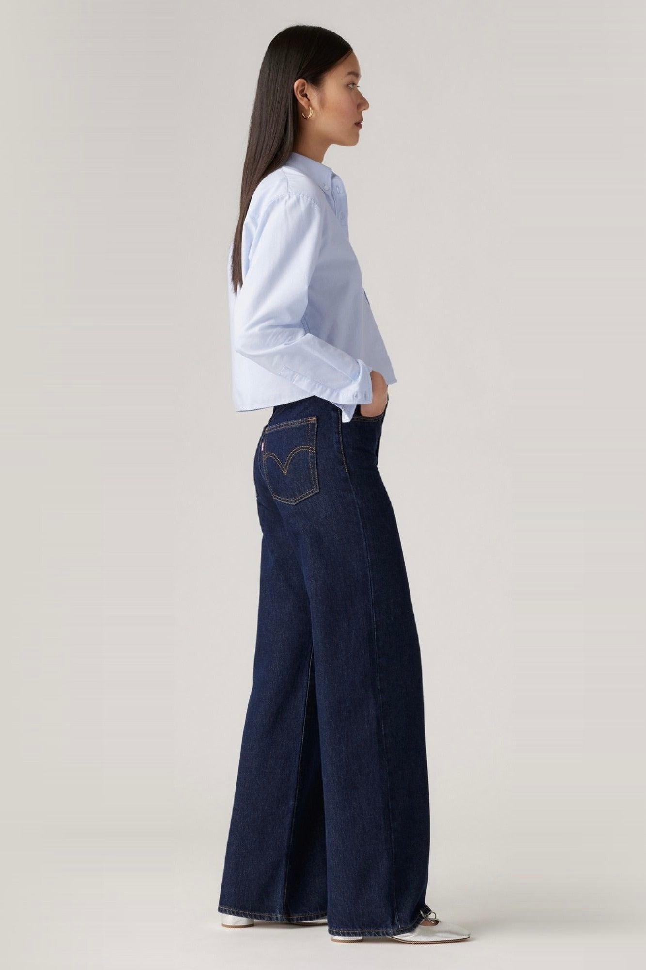 Ribcage Wide Leg - Shaded View Bottoms Levi's