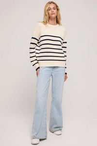 Boyfriend Stripe Sweater Sweaters Z Supply