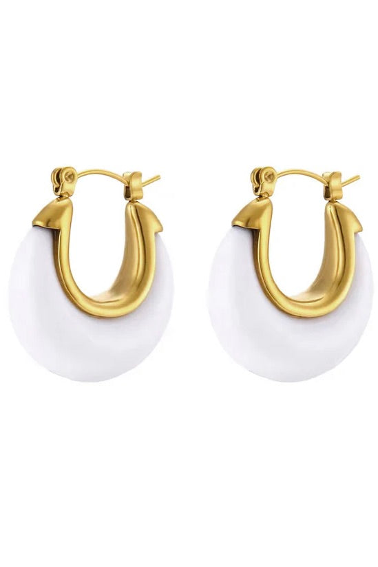 Nina Earring - 18K Gold Plated Jewelry Jurate