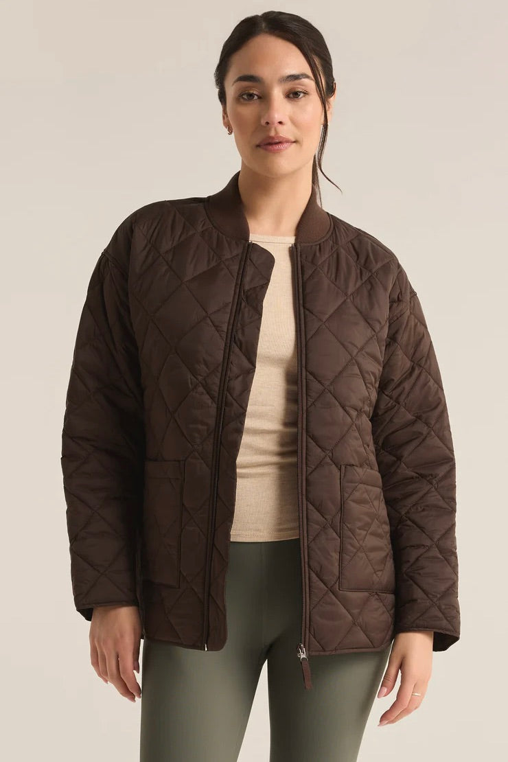 Sunrise Quilted Bomber Jacket Outerwear Z Supply