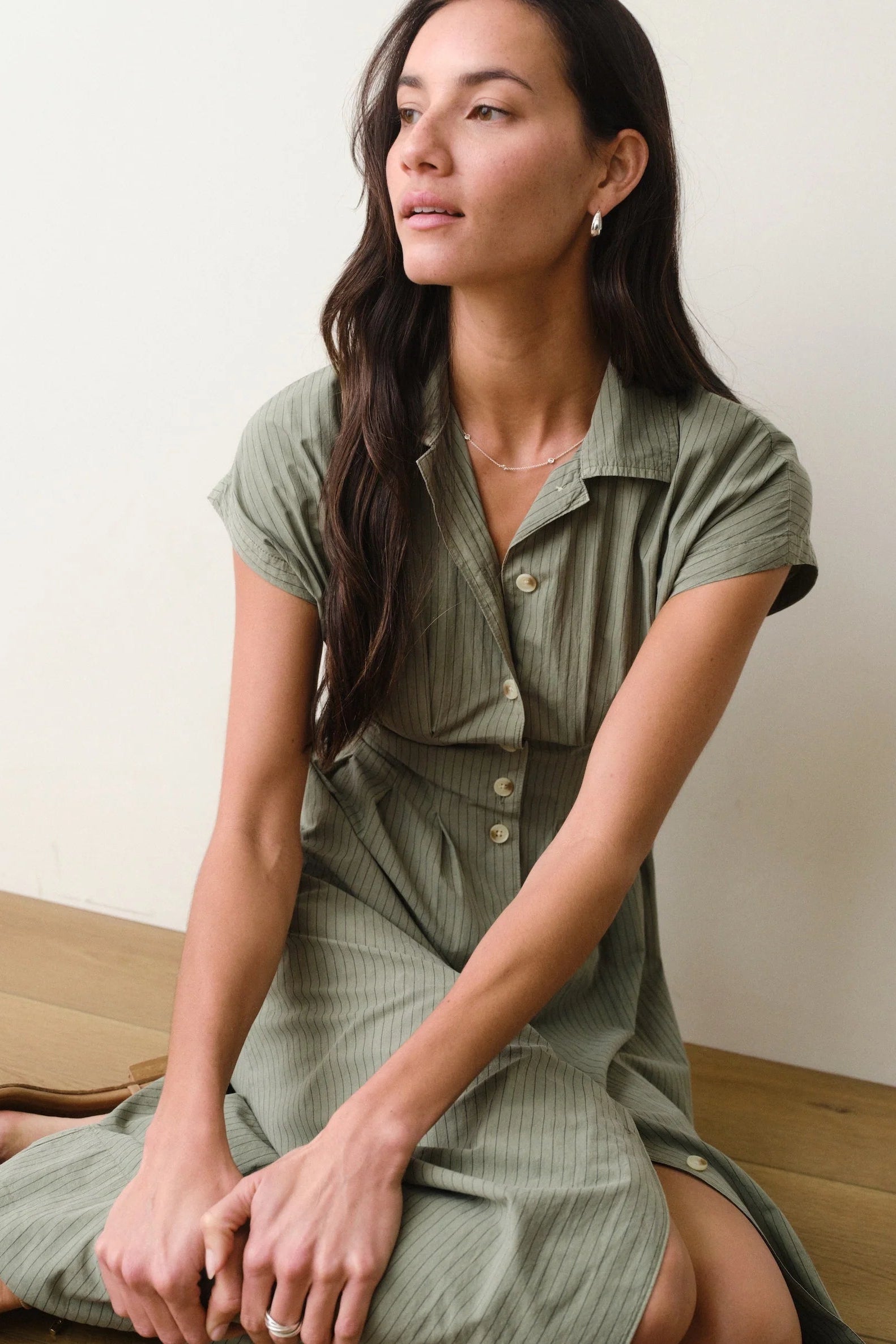 Arden Midi Shirt Dress - The Canyon Arden Midi Shirt Dress - The Canyon