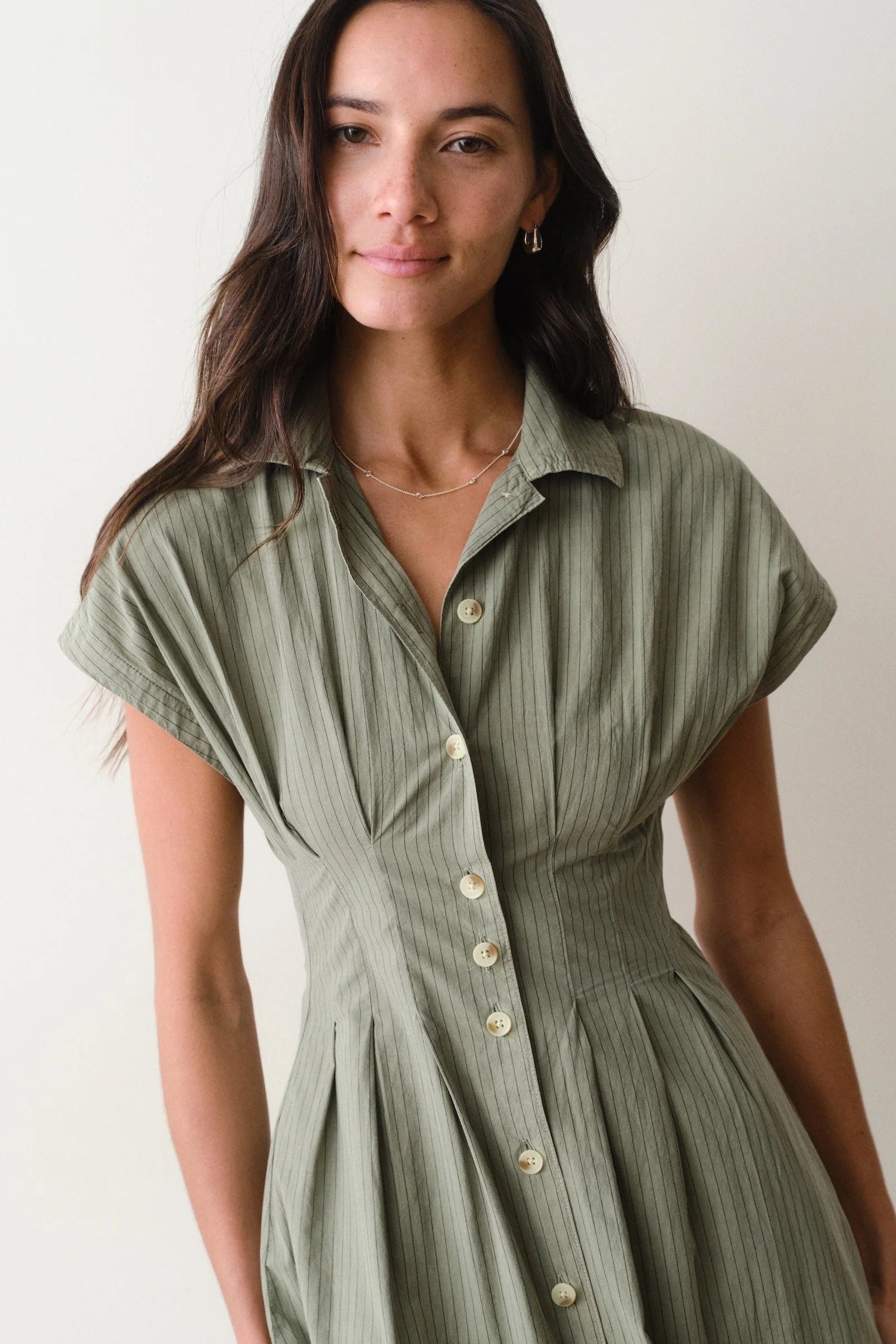 Arden Midi Shirt Dress