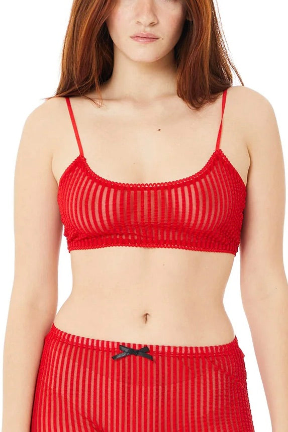 Addison Mesh Bralette Tops Find Me Now