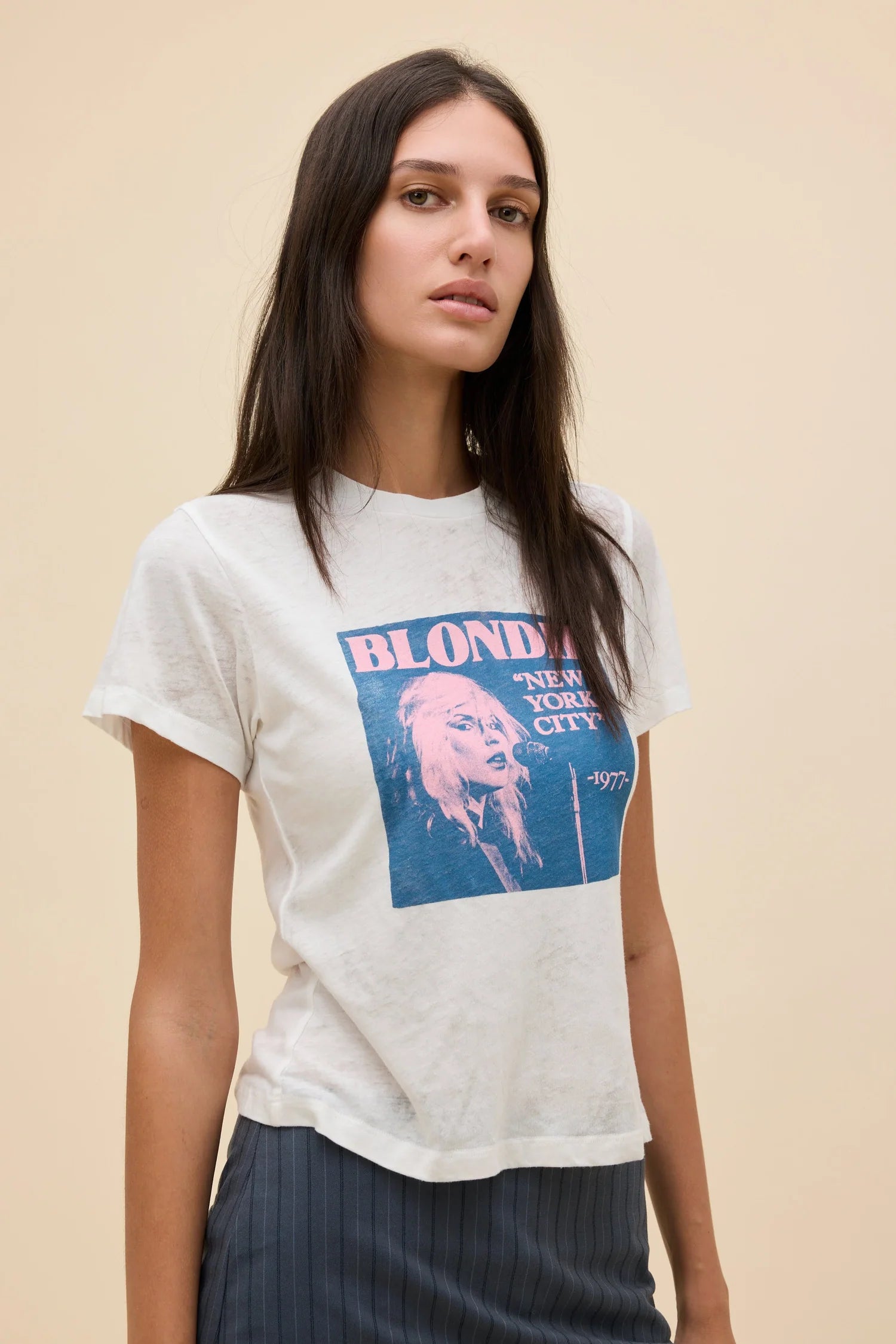 Blondie Magazine Burnout Vintage Tee