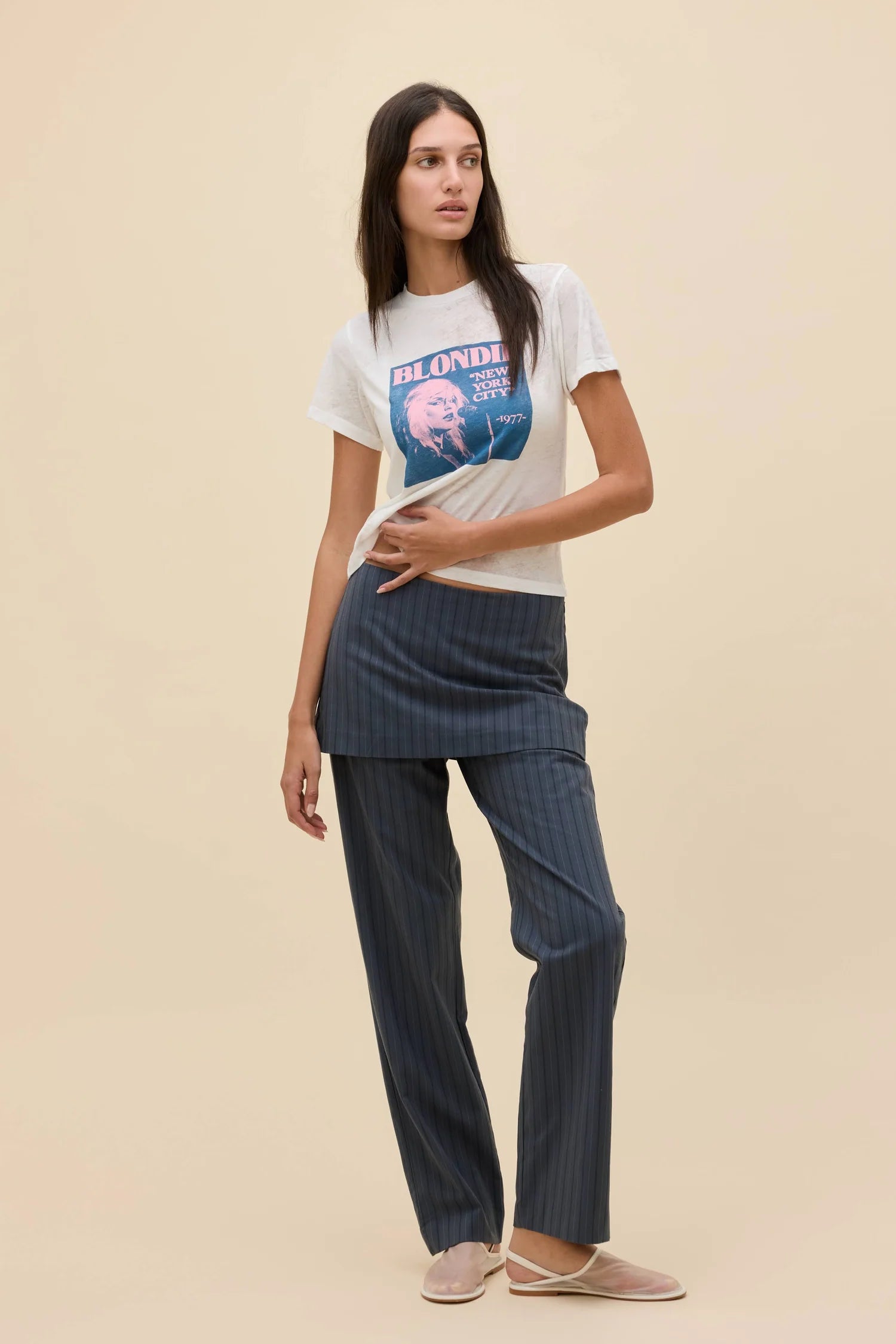 Blondie Magazine Burnout Vintage Tee