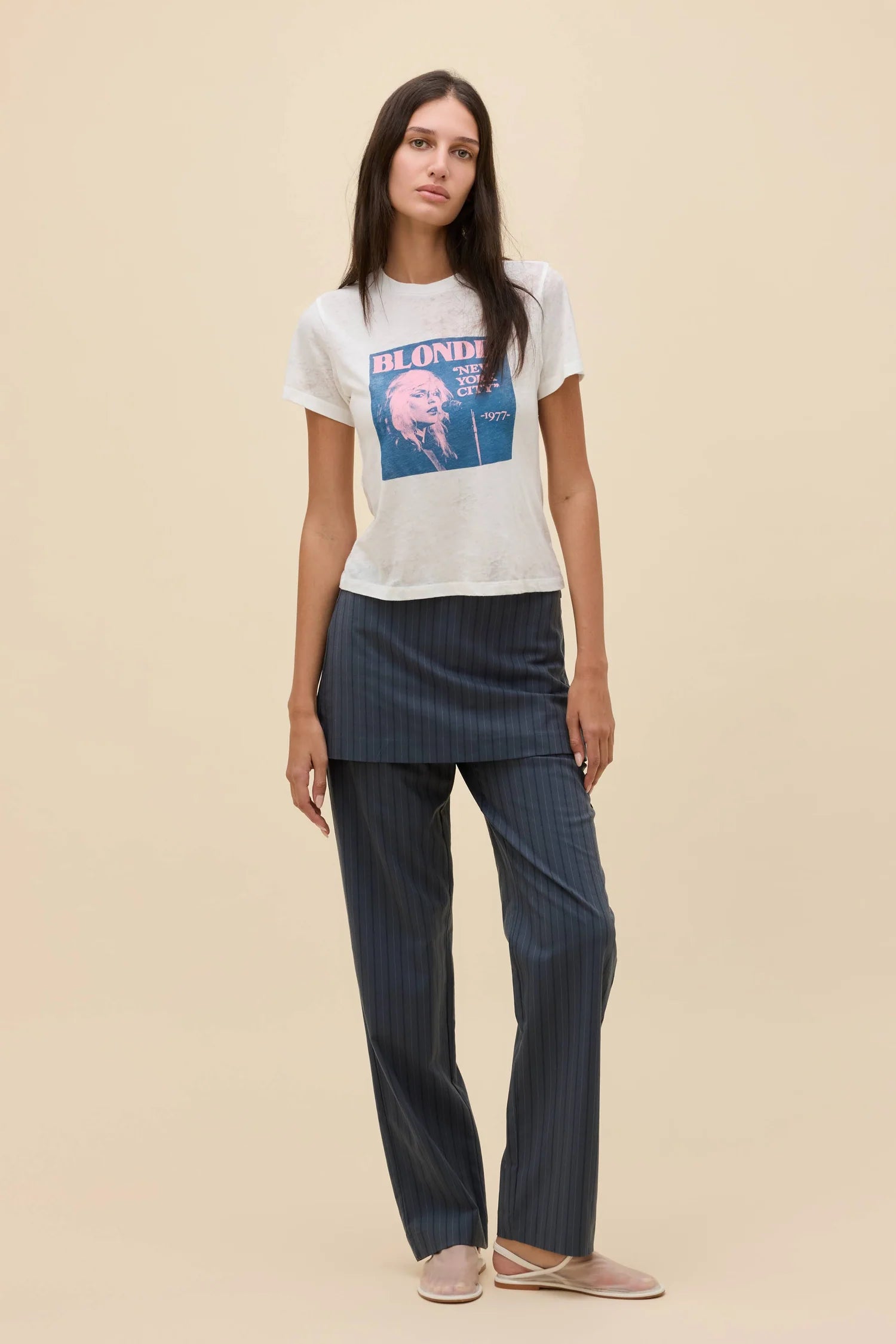 Blondie Magazine Burnout Vintage Tee