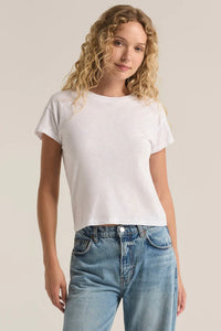 Modern Slub Tee - White Tops Z Supply