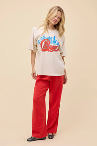 Chicago Skyline Oversized Jersey Tops Daydreamer