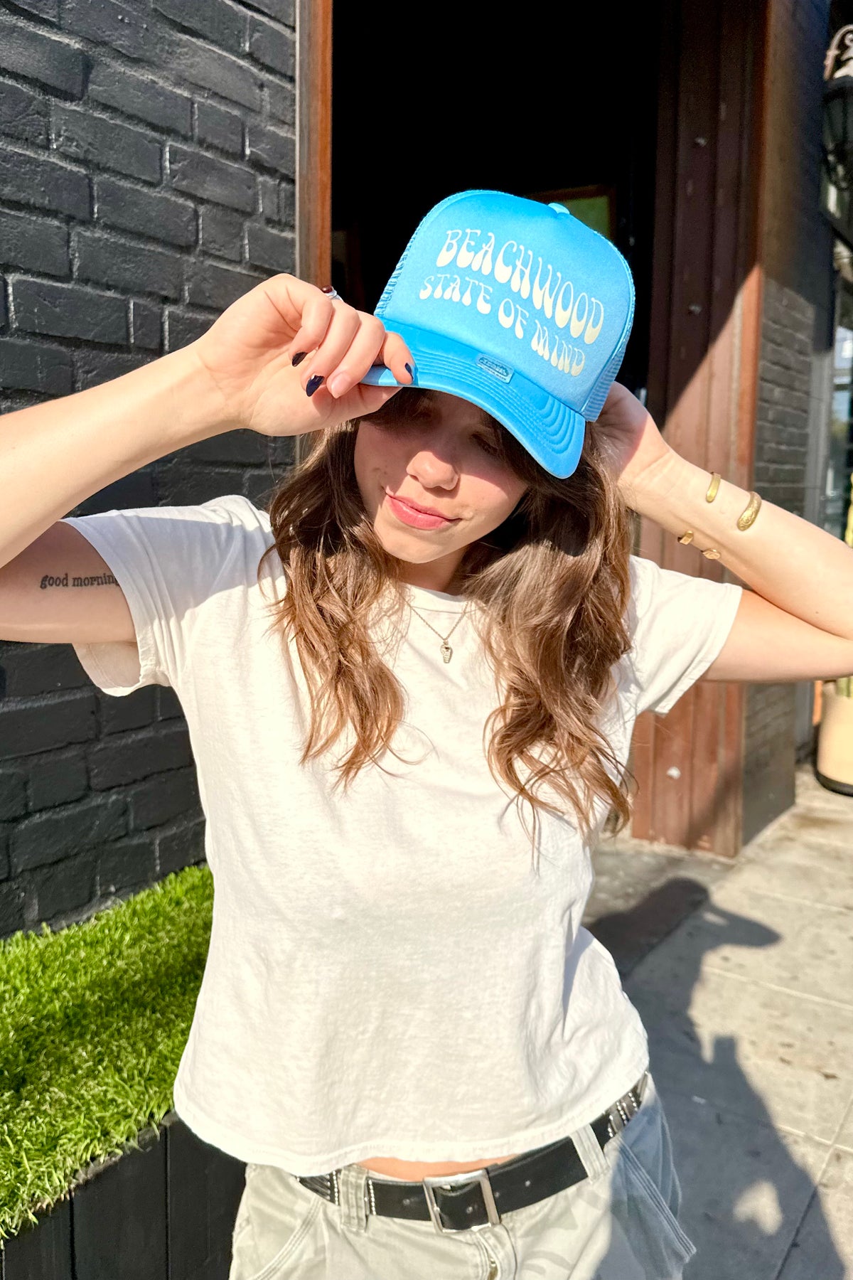 Trucker Hat - Beachwood State Of Mind Accessories Trash Flowers