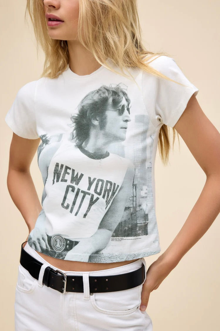 John Lennon New York City Vintage Tee Tops Daydreamer