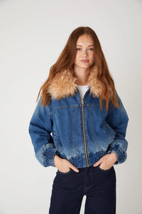 Cozy Up Bomber Outerwear Blank NYC