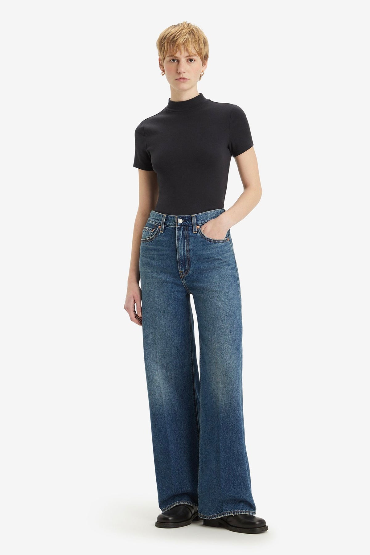 Ribcage Wide Leg - Polar Perimeter Bottoms Levi's