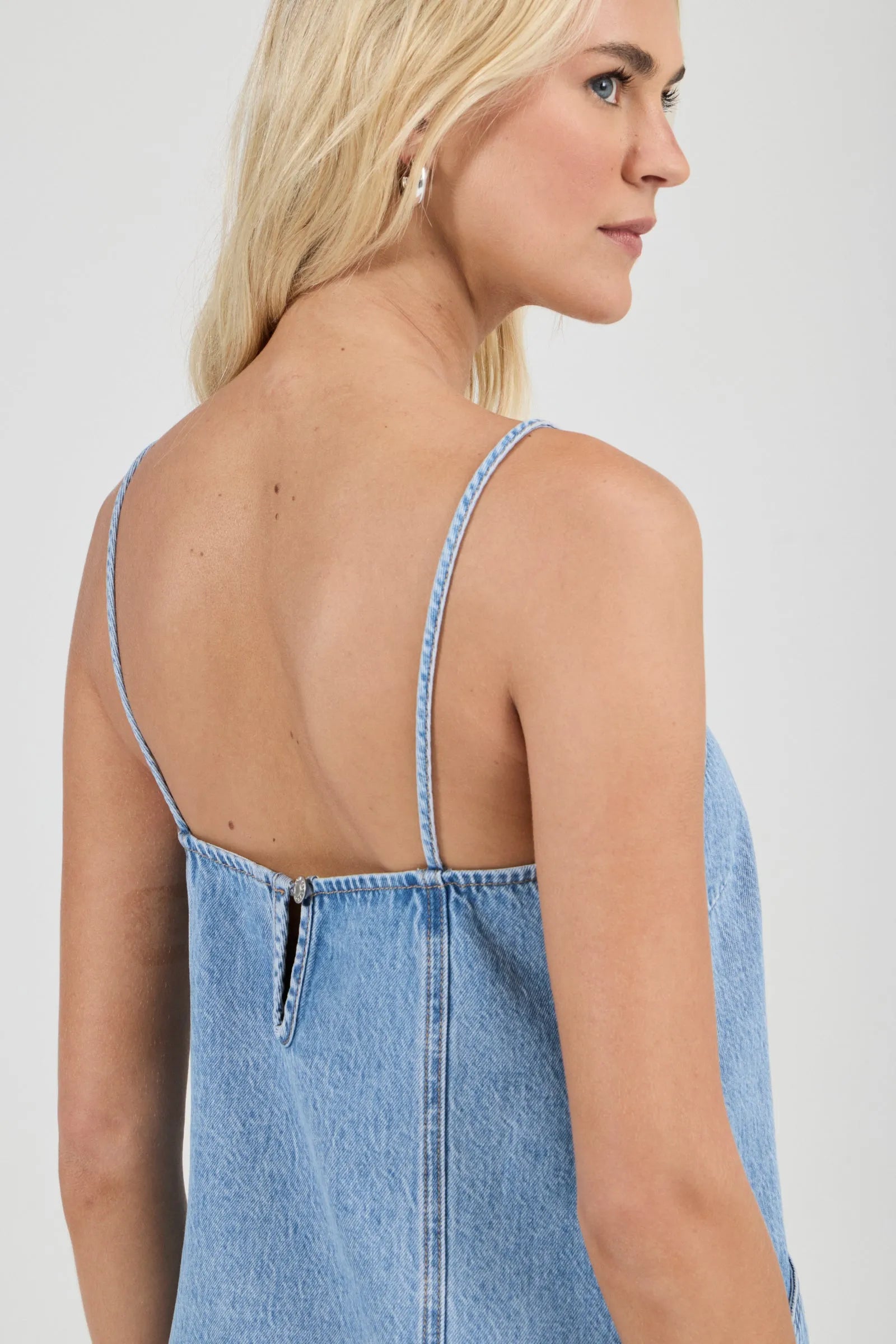 Deco Denim Cami Dress Dresses Rolla's