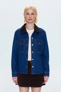 Devon Relaxed Shacket Outerwear Pistola
