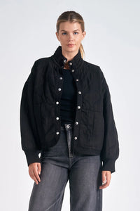 Quilted Bomber Outerwear Elan