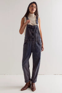 Ziggy Denim Overall - City Fog Dresses Free People