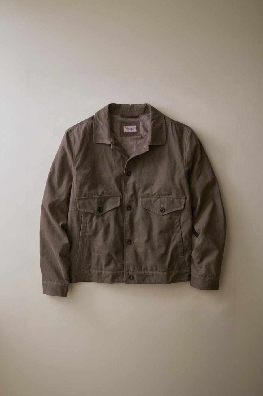 The Sawyer Waxed Trucker Jacket Outerwear Marine Layer