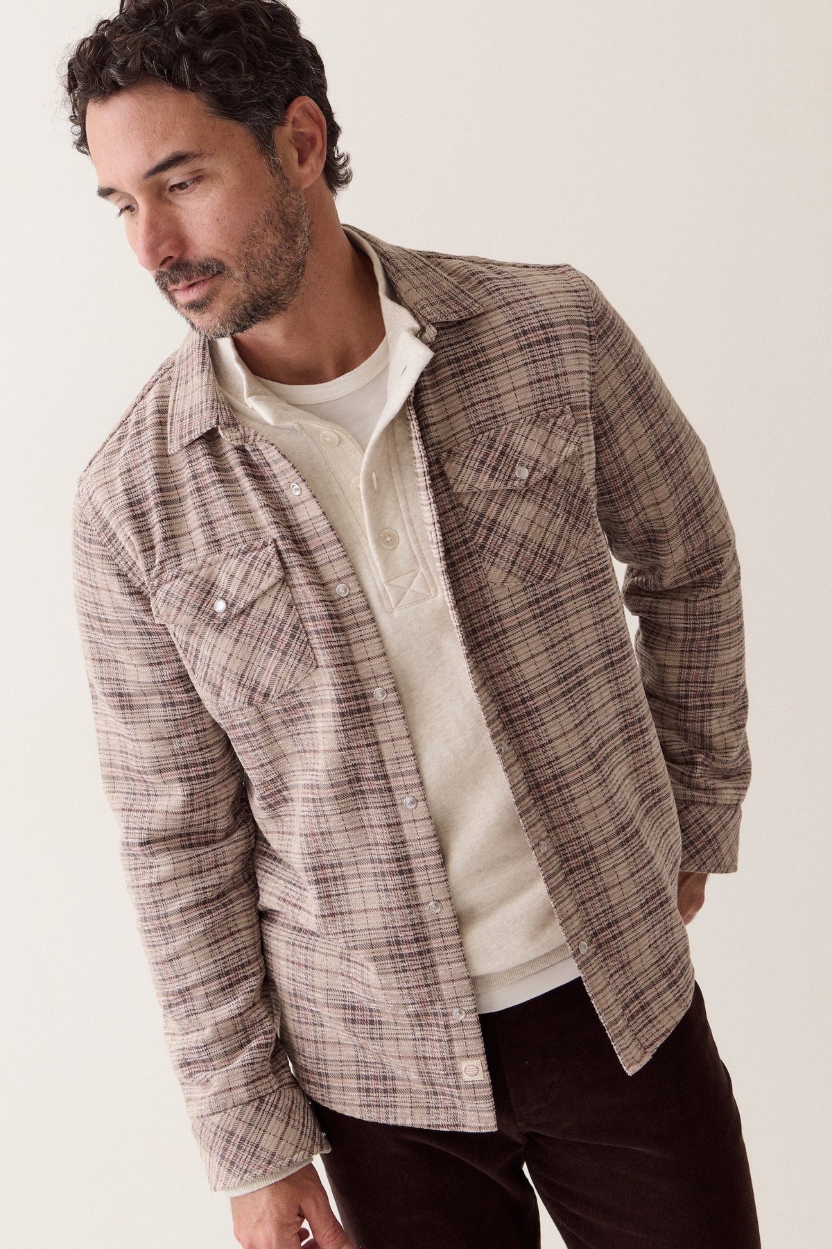 The Clark Corduroy Shirt Tops Marine Layer