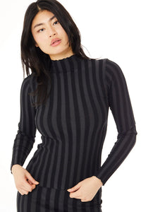 Light Weight Wide Ribbed Mock Neck Tops Find Me Now