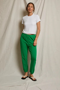 Fitz Rib Boxy Tee Tops Perfect White Tee