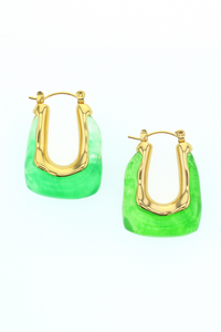 Gold Zaria Earrings Jewelry Lotus Jewelry Studio