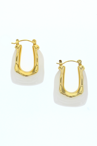 Gold Zaria Earrings Jewelry Lotus Jewelry Studio