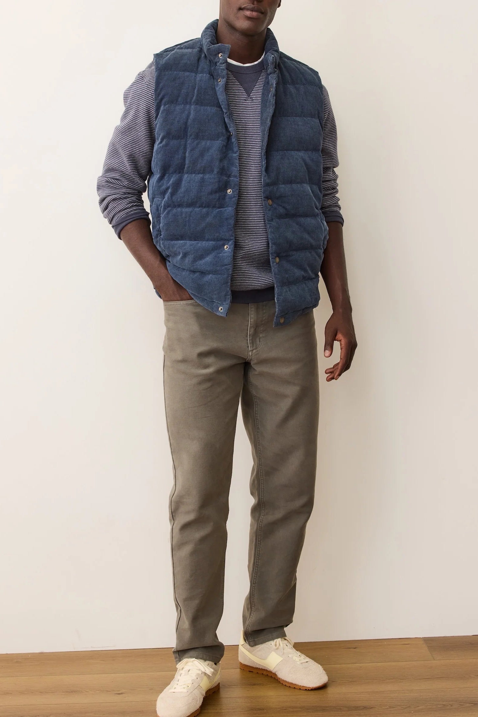 Palisades Cord Puffer Vest