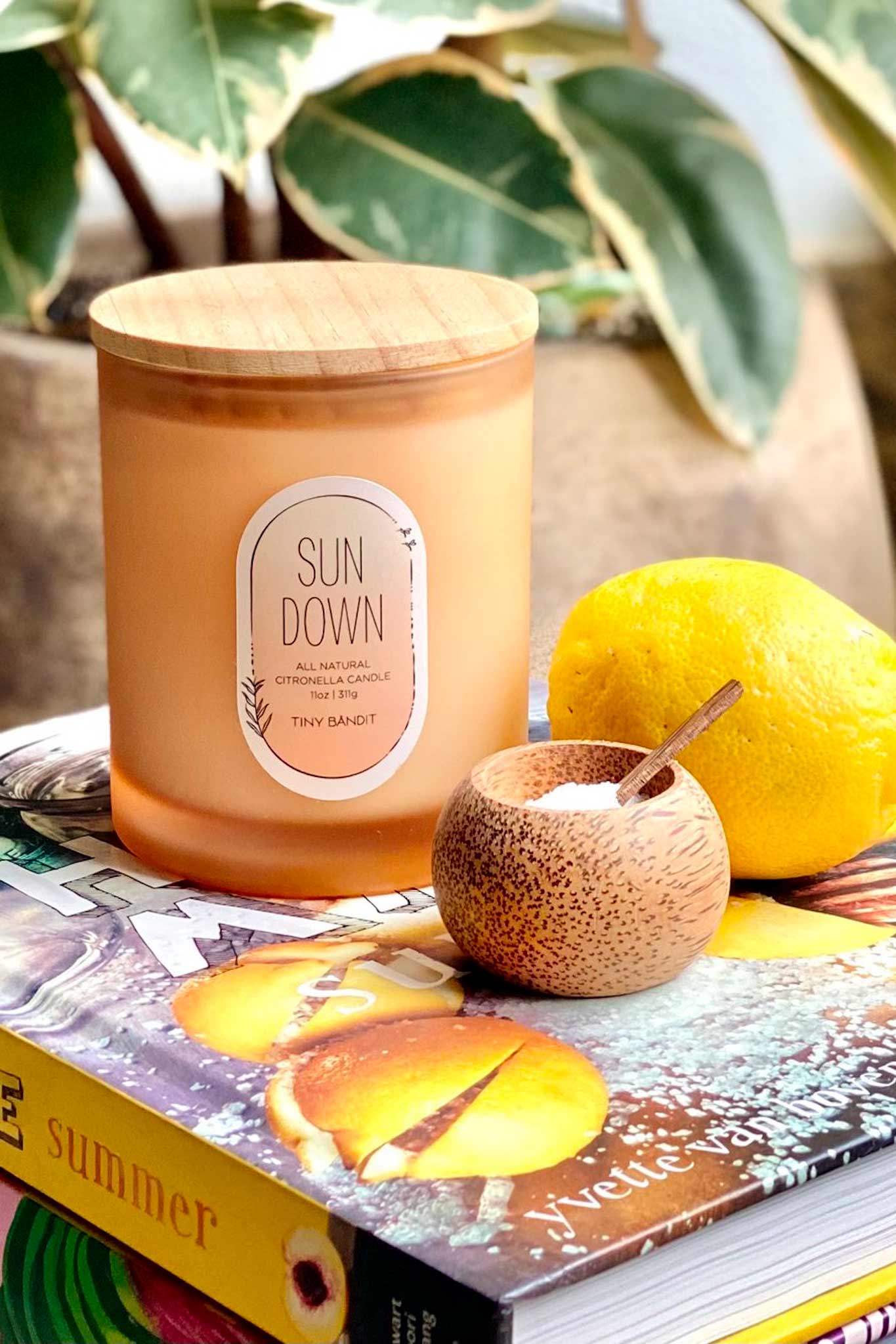 Sundown Citronella Candle Home Tiny Bandit