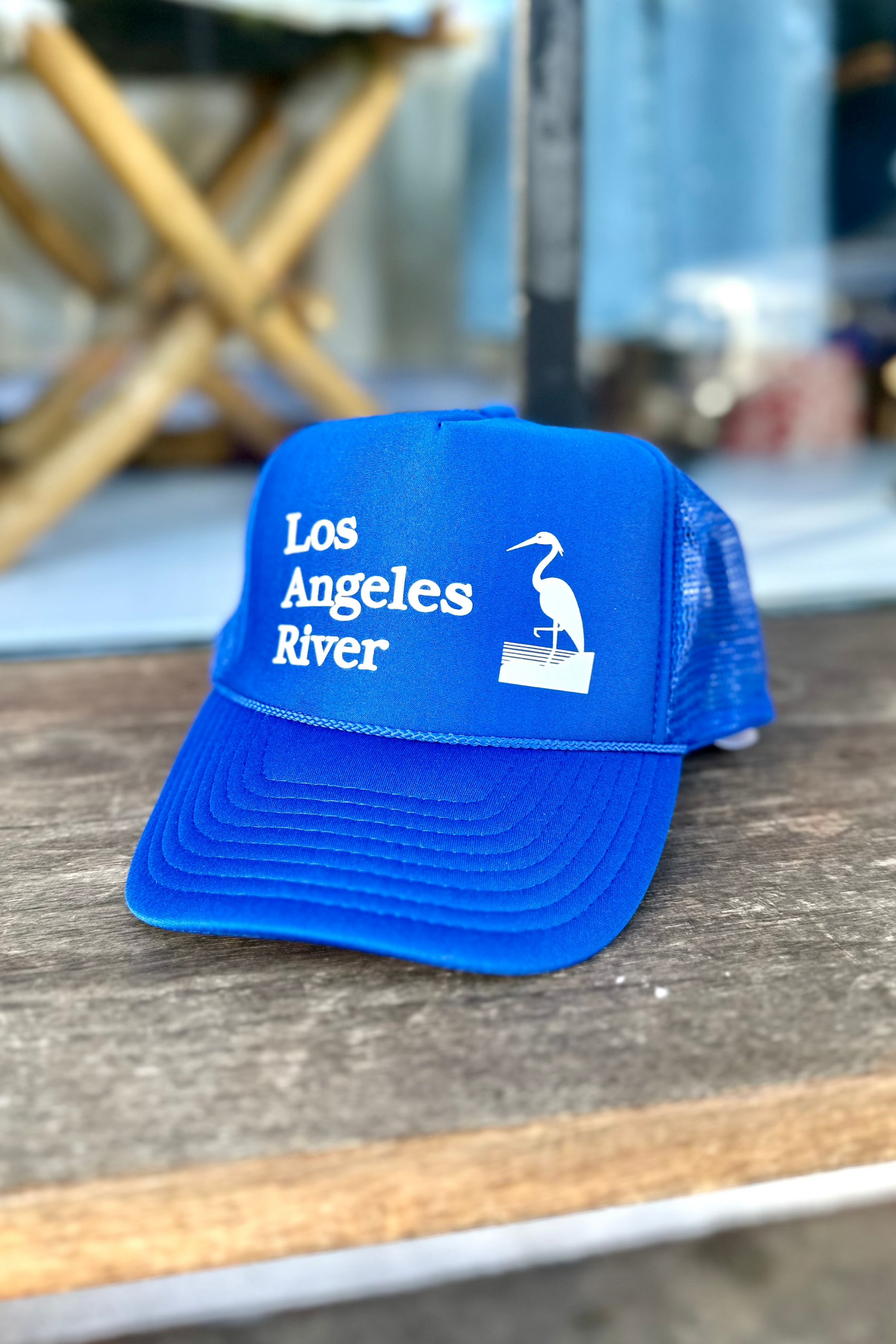 Los Angeles River Trucker Hat  Trash Flower Trucker Hats