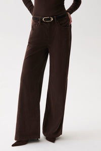 Jadyn Low Slung Palazzo - Mocha Bottoms Pistola