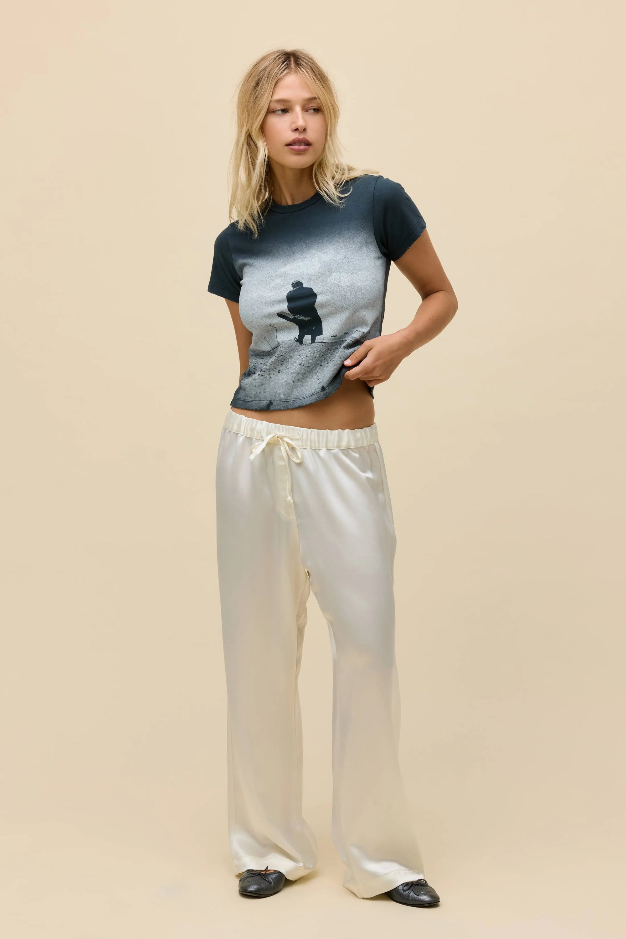 Johnny Cash Silhouette Vintage Tee