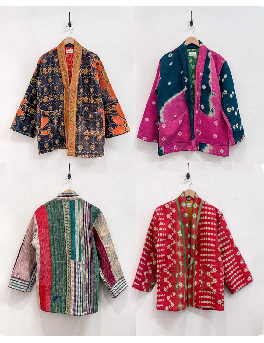 KANTHA JACKETS ARE (BACK) in the House!