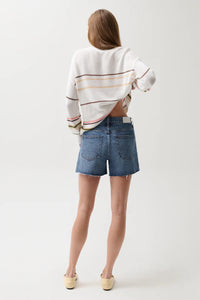 Kennedy Relaxed Mid Rise Cut Off - Cityscape Bottoms Pistola