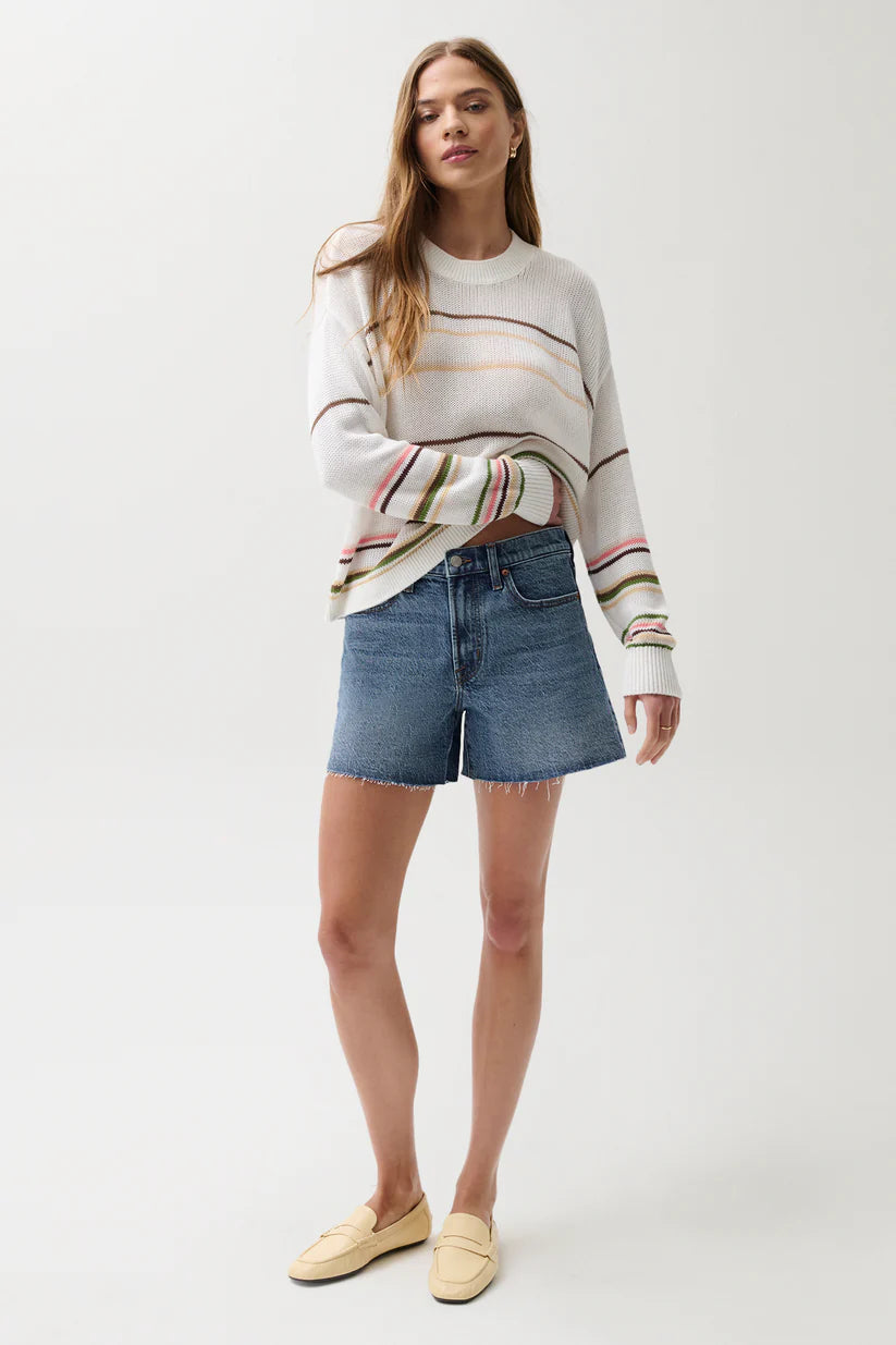 Kennedy Relaxed Mid Rise Cut Off - Cityscape Bottoms Pistola