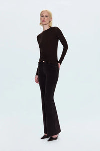 Kinsley Mid Rise Ultra Flare Bottoms Pistola